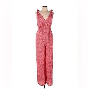 NWT shinestar white and red jumpsuit ✨